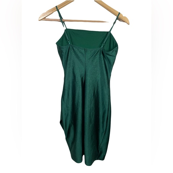 Emerald Sundae Green Glitter Dress, Size S - Picture 3 of 6